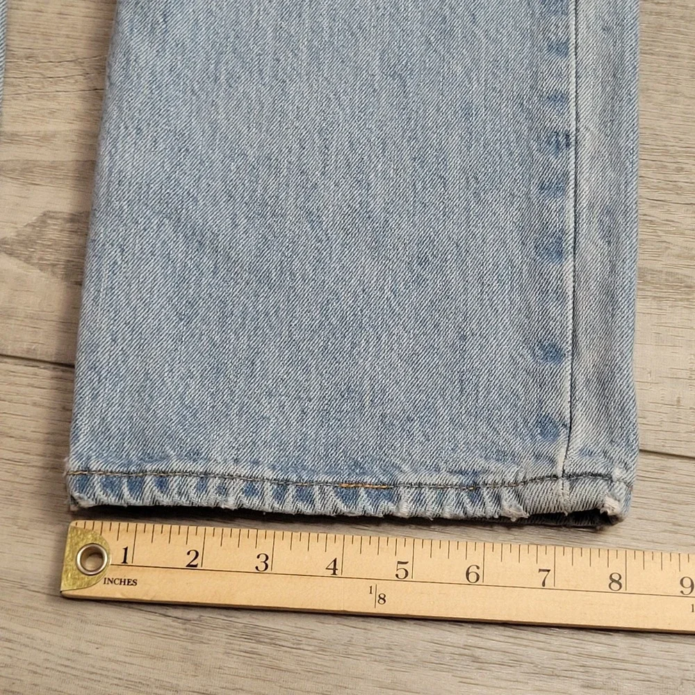 👖Levi's 501XX Jeans Mens 34x34 (fits 32x34) Stonewash Fade Blue Button Fly 2008